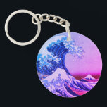 Japan - Japanische Kunst (Große Welle vor Kanagawa Schlüsselanhänger<br><div class="desc">SCHLÜSSELANHÄNGER - Japan - berühmte japanische Kunst aus der Antike - "Große Welle von Kanagawa" eine der malerischsten Repräsentationen Japans. Aus der Geschichte: "Katsushika Hokusai The Great Wave Off Kanagawa (1830) The Great Wave off Kanagawa, auch bekannt als The Great Wave oder einfach The Wave, ist ein ukiyo-e-Druck des japanischen...</div>