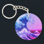 Japan - Japanische Kunst (Große Welle vor Kanagawa Schlüsselanhänger<br><div class="desc">SCHLÜSSELANHÄNGER - Japan - berühmte japanische Kunst aus der Antike - "Große Welle von Kanagawa" eine der malerischsten Repräsentationen Japans. Aus der Geschichte: "Katsushika Hokusai The Great Wave Off Kanagawa (1830) The Great Wave off Kanagawa, auch bekannt als The Great Wave oder einfach The Wave, ist ein ukiyo-e-Druck des japanischen...</div>