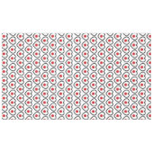 Japan | Japanisches Flaggenherz Tischdecke (Vorderseite (Horizontal))