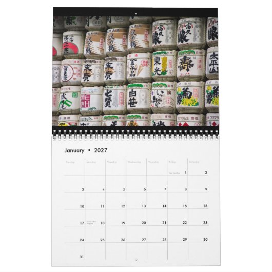 Japan-Kalender 2015 Kalender (Jan 2027)