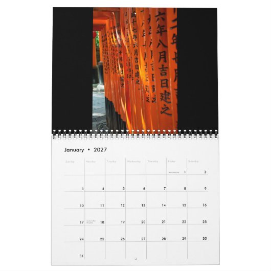 Japan-Kalender 2015 Kalender (Jan 2027)