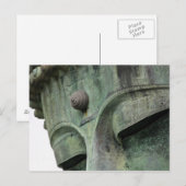 Japan, Kamakura. Der große Buddha Kamakuras, Postkarte (Vorne/Hinten)