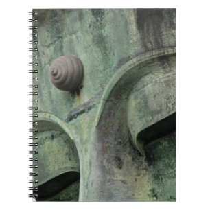Japan, Kamakura. Der Große Buddha von Kamakura, ei Notizblock