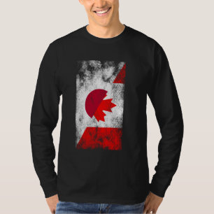 Japan Kanada Flaggen - Japanisch Kanada T-Shirt