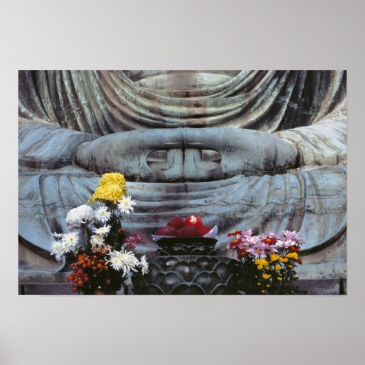 Japan, Kanagawa Pref., Kamakura. Floral Poster (Vorne)