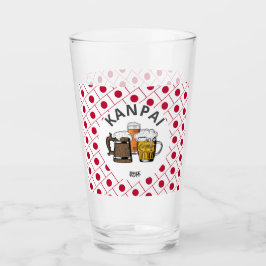 JAPAN Kanpai 乾 杯 Great Japanese Beer Glas
