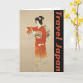 Japan Karte (Gelbe Blume)