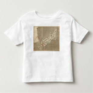 Japan-Karte durch Arrowsmith Kleinkind T-shirt
