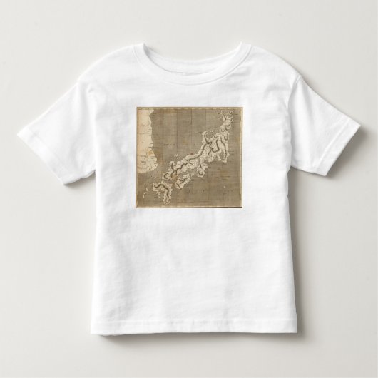 Japan-Karte durch Arrowsmith Kleinkind T-shirt (Vorderseite)