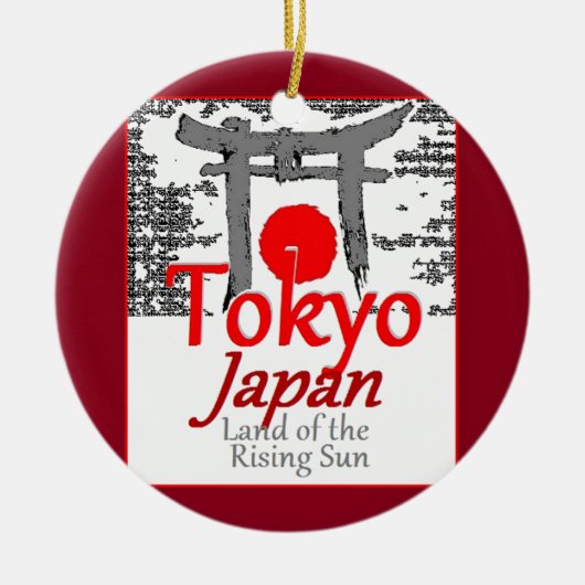 JAPAN KERAMIKORNAMENT (Vorne)
