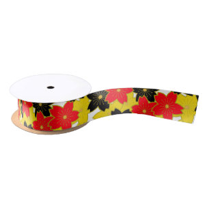 Japan-Kimono redete Kirschblüte-Band an Satinband