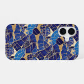 Japan Kintsugi Goldmusterabdeckung iPhone 16 Hülle (Rückseite (Horizontal))