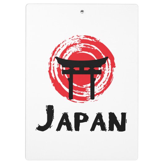 Japan Klemmbrett (Rückseite)