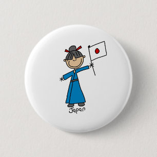 Japan-Knopf Button