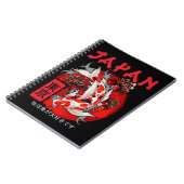 Japan Koi Fisch Japanisch Nishikigoi Notizblock (Linke Seite)