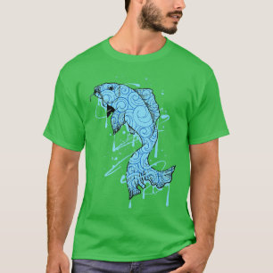 Japan Koi Fisch Japanischer Tattoo517 T-Shirt