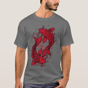 Japan Koi Fisch Japanischer Tattoo520 T-Shirt
