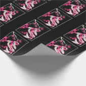 Japan Koi Fish Cherry Blossom Japanisch Nishikigoi Geschenkpapier (Ecke)