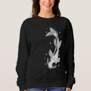 Japan Koi Fish Retro Vintager Spaß Japanischer Car Sweatshirt