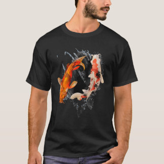 Japan Koi Japanischer Fischkrebs Blossom 5 T-Shirt