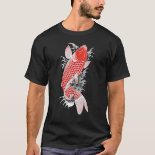 Japan Koi Japanischer Fischkrebs Blossom 87 T-Shirt
