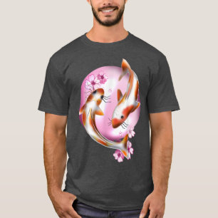 Japan Koi liebt japanischen Fischkrebs Blossom 209 T-Shirt