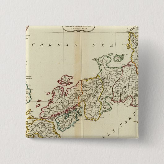 Japan, Korea Button (Vorderseite)