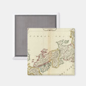 Japan, Korea Magnet (Vorderseite/Rückseite)