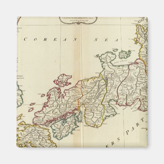 Japan, Korea Magnet (Vorne)