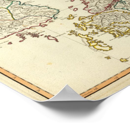 Japan, Korea Poster (Ecke)