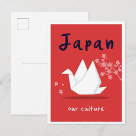 Japan Kultur Vintage Reise Postkarte