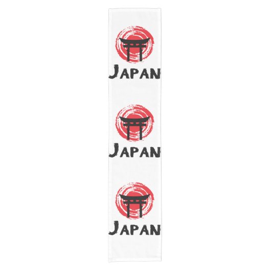 Japan Kurzer Tischläufer (Vorderseite)