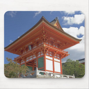 Japan, Kyoto, aufstrebendes Tor eines Tempels Mousepad