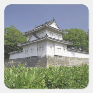 Japan, Kyoto, Burg Nijo Quadratischer Aufkleber