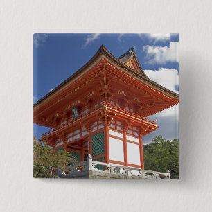 Japan, Kyōto, Hochtor des Tempels Button