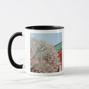 Japan, Kyoto. Kirschblüte des Shinto Tasse