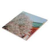 Japan, Kyoto. Kirschblüte von Shinto Fliese (Seite)