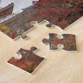 Japan, Kyoto, Pagoda im Herbst Puzzle (Seite)