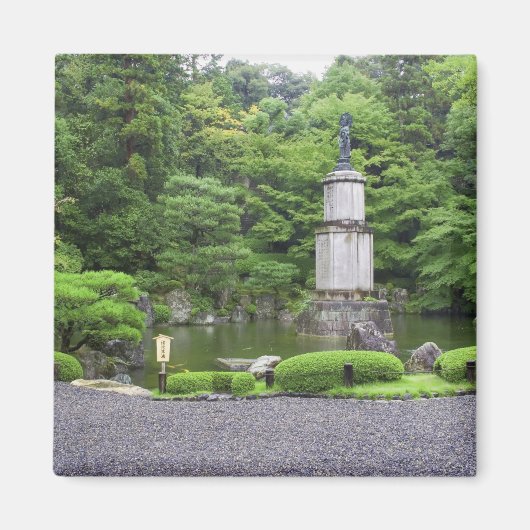 Japan, Kyoto, Scilent Stone Garden Magnet (Vorne)