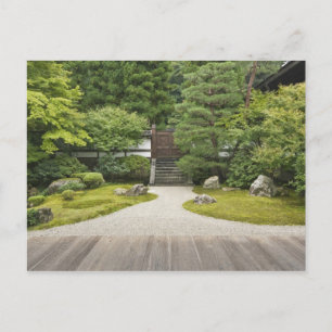 Japan, Kyoto, Sennyuji Tempelgarten Postkarte