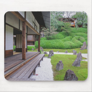 Japan, Kyoto. Steingarten in Stille Mousepad