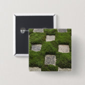 Japan, Kyoto, Tofukuji Tempel, Garten Button (Vorne & Hinten)