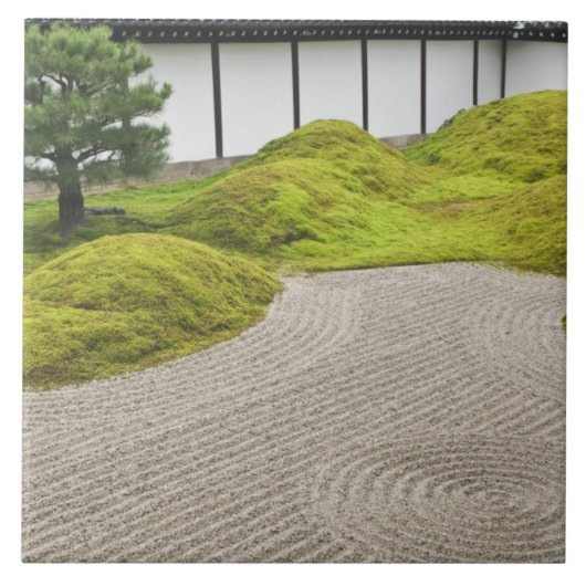 Japan, Kyoto, Tofukuji Tempel, Landschaftsgarten Fliese (Vorderseite)