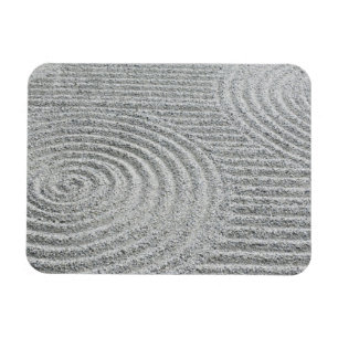 Japan, Kyoto, Tofukuji-Tempel, Muster im Sand Magnet