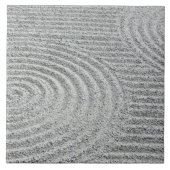 Japan, Kyoto, Tofukuji Tempel, Muster in Sand Fliese (Vorderseite)