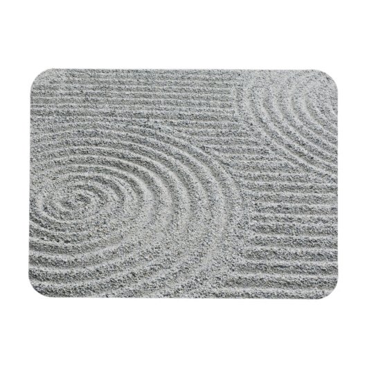 Japan, Kyoto, Tofukuji Tempel, Muster in Sand Magnet (Horizontal)