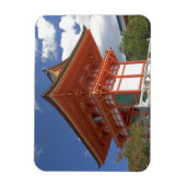 Japan, Kyōto, Tor zum Tempel Magnet (Vertikal)