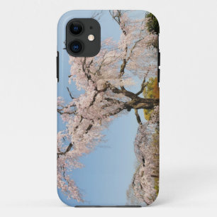 Japan, Kyoto. Trauerkirsche unter blauem Himmel Case-Mate iPhone Hülle