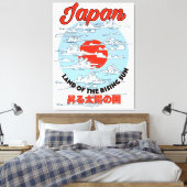 Japan Land der aufgehenden Sonne Leinwanddruck (Insitu (Schlafzimmer))