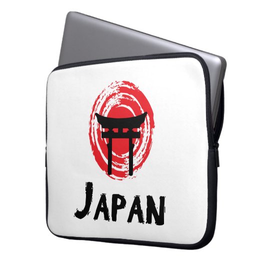Japan Laptopschutzhülle (Vorderseite Links)